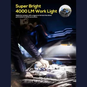 چراغ قوه دستی شارژی چندکاره