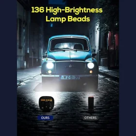 چراغ قوه دستی شارژی چندکاره