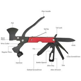 چکش و تبر همه کاره برند Green Lion