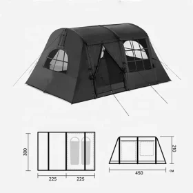 چادر سیاه مسافرتی بادی کمپینگ