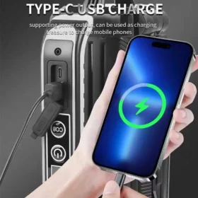 چراغ سیار LED قابلحمل شارژی سهپایهدار