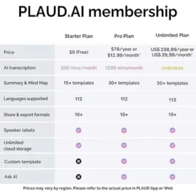 ضبطکننده هوشمند و کوچک PLAUD NOTE