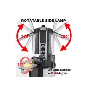 چراغ سیار LED قابلحمل شارژی سهپایهدار