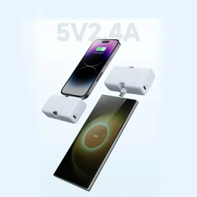 پاوربانک سه کاره قابل حمل دارای دو پورت