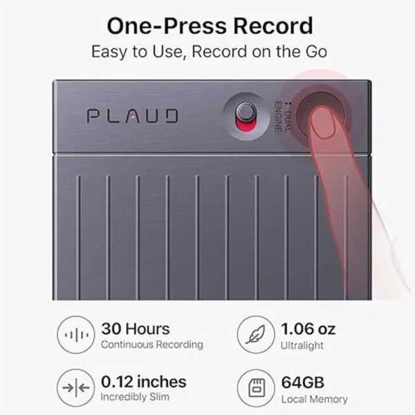 ضبط‌کننده هوشمند و کوچک PLAUD NOTE