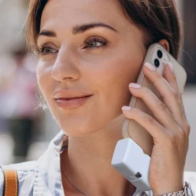 پاوربانک سه کاره قابل حمل دارای دو پورت