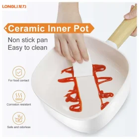 قابلمه برقی چندکاره LONGLI با ظرفیت 2 لیتر و توان 1000 وات