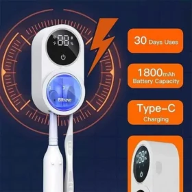 استریلایزر هوشمند مسواک Bitvae X122 با UV و خشک‌کن خودکار