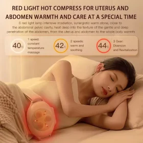 ماساژور شکم سنگ داغ techlove