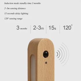 چراغ چوبی WRMING LED