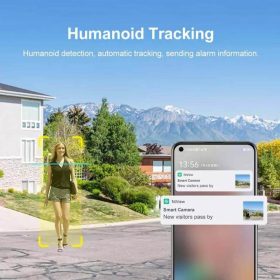 دوربین‌ خورشیدی دوگانه بسیار کم‌ مصرف PTZ
