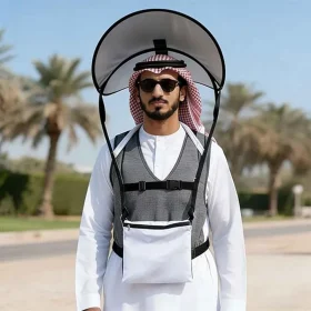 کلاه آفتابی قابل‌حمل و تاشو با محافظت در برابر اشعه UV
