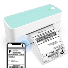 پرینتر حرارتی برچسب با بلوتوث PM-241-BT همراه پایه ی رولِ لیبل