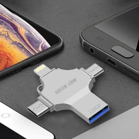 فلش درایو 4 در 1 گرین Green 4-in-1 USB Flash 128GB