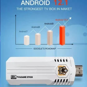 اندروید باکس و کنسول بازی گیم استیک مدل K8PRO