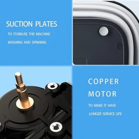 لباسشویی تاشو سطلی قابل حمل مینی MOYU