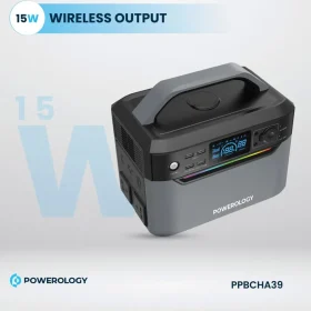 پاور ژنراتور برق قابل حمل پاورولوجی با ظرفیت ۱۲۰۰۰۰ میلی‌آمپر ساعت