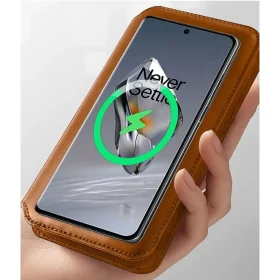 کیف پول چرمی با پاوربانک و magsafe ظرفیت 10،000 برند zhuse