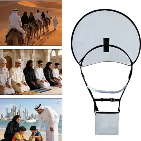 کلاه آفتابی قابل‌حمل و تاشو با محافظت در برابر اشعه UV