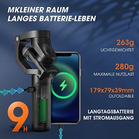 گيمبال و لرزشگير موبايل Hohem isteady v2