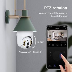 دوربين مداربسته هوشمند لامپی ديد درشب tuya