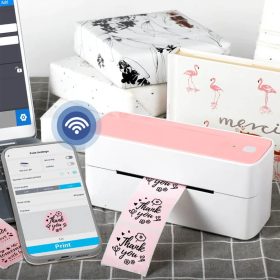 پرینتر حرارتی برچسب با بلوتوث PM-241-BT همراه پایه ی رولِ لیبل