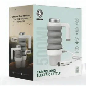 کتری برقی تاشو گرین لاین مدل Car folding electric kettle