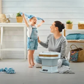 ماشین لباسشویی 6 لیتری قابل حمل گرین لاین مدل Green lion GNPRTWM6L portable washing 6L