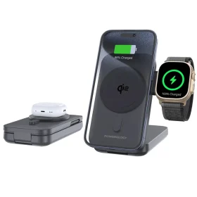 پاوربانک MagSafe Powerology Qi2 با ظرفیت ۱۰۰۰۰ میلی‌آمپر ساعت