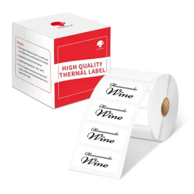 برچسب حرارتی سفید فومو 25 × 15 میلی‌متر