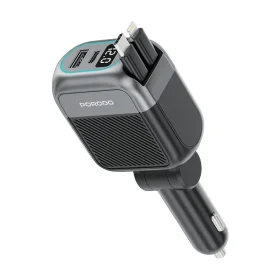 شارژر فندکی پرودو مدل PORODO PDCCR33BK SPIDER PD 30W