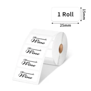 برچسب حرارتی سفید فومو 25 × 15 میلیمتر
