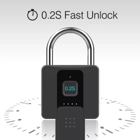 قفل اثر انگشتی smart padlock