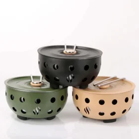 ماهیتابه کمپینگ اجاق دار