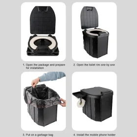 توالت تاشو کمپینگ برند Ranley