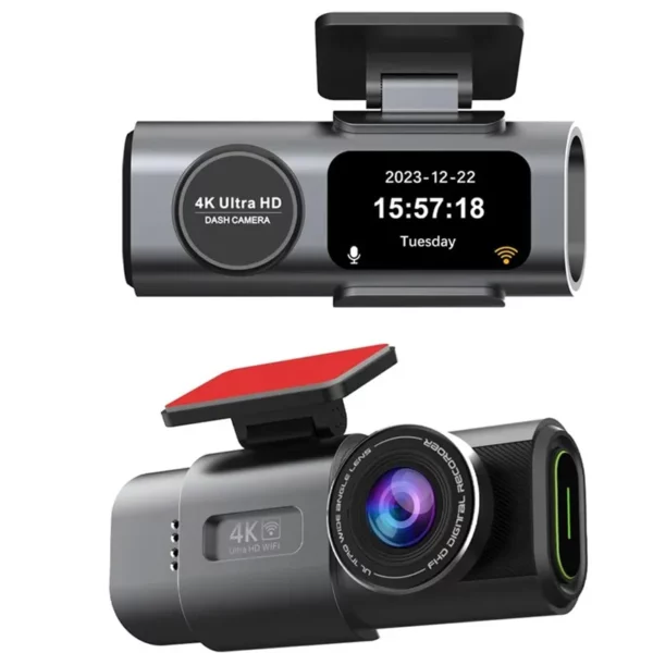 دوربین ثبت وقایع خودرو مدل دیسکاوری 4k fromt rear dash cam