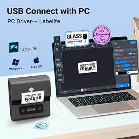 پرینتر همراه ليبل زن حرارتي برند Phomemo مدل M221