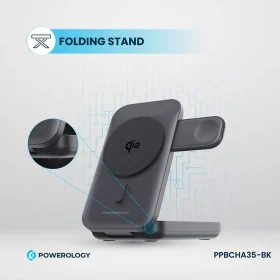 پاوربانک MagSafe Powerology Qi2 با ظرفیت ۱۰۰۰۰ میلی‌آمپر ساعت