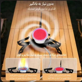 سرشعله تاشو با شعله مادون قرمز اسنوهاک مدل BLAZE کد SN-C6197