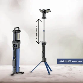 چراغ سه پایه LED دو سر قابل شارژ 5000 VIP 11 ULTRA