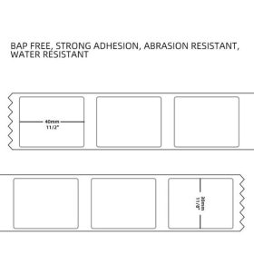 : کاغذ پرینتر لیبل زن حرارتی Phomemo M110 (40x30 میلی‌متر)