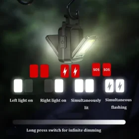 جاکلیدی چراغ قوه LED همه کاره