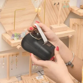 لیبل حرارتی دم موشی برند phomemo مخصوص جواهرات 25*30+45 mm