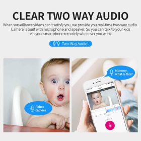 ربات دوربین هوشمند wifi smart robot cam