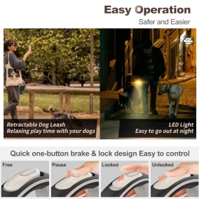 بند سگ با قابلیت جمع شدن