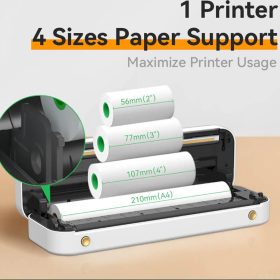 چاپگر و پرینتر حرارتی قابل‌حمل PeriPage مدل A40