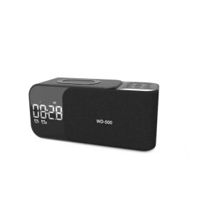 اسپیکر، شارژ بی سیم، ساعت زنگ دار و رادیو WD-500