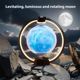 اسپیکر بلوتوثی ماه معلق RGB