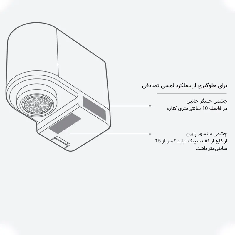 مشخصات سنسور هوشمند بدون لمس