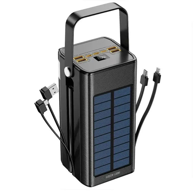 پاوربانک ۸۰۰۰۰ میلی آمپر سولار ایکس گرین Green Lion Solar X 80000mAh Power Bank